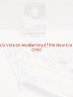 Boîte de boosters de jeu de cartes à collectionner 0P05 Awakening of the New Era, cartes de personnages d'anime en gros pour les collectionneurs amateurs