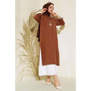 <b>Dress</b> <b>2</b> <b>Piece</b> Set Brown - Product Image 2