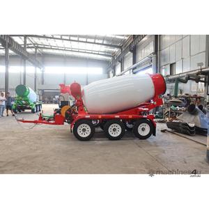 Bétonnière Caterpillar 8 m³ Neuve, Moteur Diesel, pour Terre Battue, Paillis, Compost, Base de Route, Pierres - Pompe PTO en option - Product Image 4