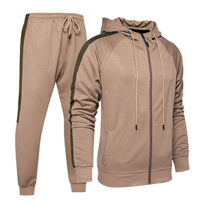 Conjunto Deportivo de Invierno para Hombre con Capucha, Color Sólido, Logotipo/Colores/Impresión Personalizados, 100% Algodón, Transpirable, Ligero, de Alta Calidad para Gimnasio - Product Image 5