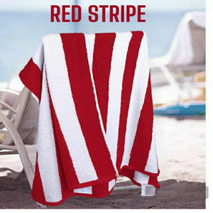 Factory Direct 100% coton Premium rayé ensembles de serviettes de bain fil coloré teint pour hôtels stations balnéaires plages piscines-personnalisable - Product Image 5