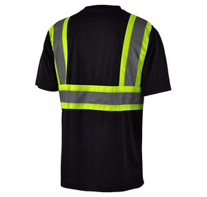 Camiseta Polo de Seguridad Reflectante de Alta Visibilidad para Hombre, Manga Larga, Unisex - Product Image 4