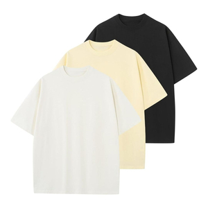 Comprar transpirable 100% algodón de alta calidad Drop Shoulder Baggy Hombres Camisetas Diseño de logotipo personalizado Loose Fit Oversize en Nurak 2025 - Product Image 5