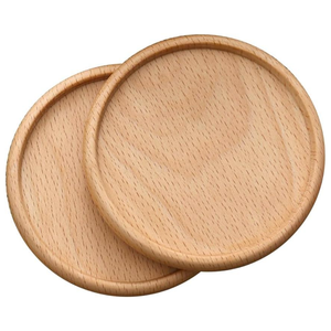 Ensemble de dessous-de-verre en bois artisanal durable offrant une résistance longue durée, idéal pour maintenir les tables de la maison propres - Product Image 2