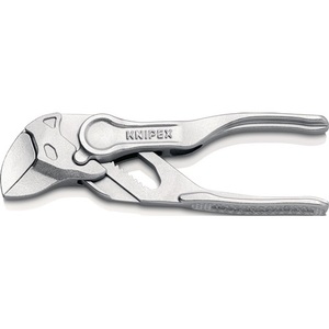 Llave Inglesa KNIPEX XS de 100 mm de Longitud, 21 mm de Ancho de Apriete, Cromada con Superficie Rugosa en Relieve - Product Image 1