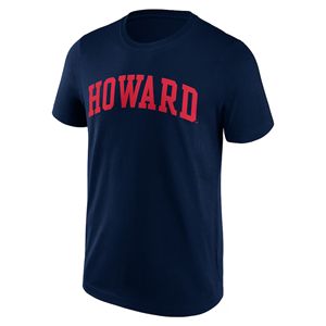 Howard University Custom HBCU Streetwear Tee Formal Camiseta de punto negra con diseño transpirable frontal con estampado de soplo - Product Image 2