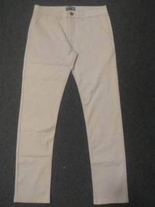 Pantalon chino en twill pour homme, de marque bangladaise, sur mesure, de haute qualité, en coton léger, taille mi-haute, avec élasthanne - Product Image 2