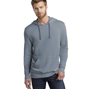 เสื้อฮู้ดดี้ผู้ชาย ผ้าฝ้ายฟลีซ 400 GSM แฟชั่นฤดูหนาว สวมใส่สบาย เหมาะกับกิจกรรมกลางแจ้ง แขนยาว ทรงโอเวอร์ไซส์ - Product Image 3