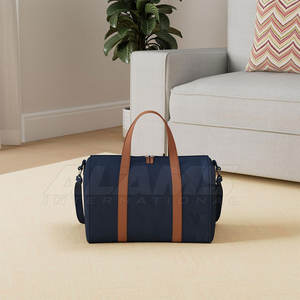 กระเป๋าเดินทางแบบดัฟเฟิล รุ่นใหม่ล่าสุด วัสดุทนทาน พิมพ์โลโก้ตามสั่ง กันน้ำ - Product Image 6