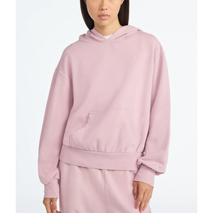 Sudaderas Casuales de Calle para Mujer, Gruesas y Cálidas de Forro Polar, Ajuste Holgado para Damas, Precio de Fábrica Personalizado - Product Image 2