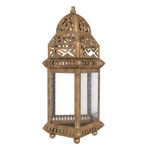 Linterna marroquí decorativa de alta calidad, candelabro de diseñador hecho a mano, forma personalizada, mesa, florero de metal de lujo - Product Image 5