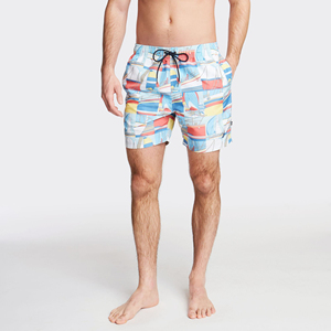 Factory-Printed 100% Polyester <b>Men's</b> High Street <b>Swim</b> <b>Shorts</b> Custom Beach Beach Trunks Waterproof Sublimated <b>Pattern</b> Solid - Product Image 6