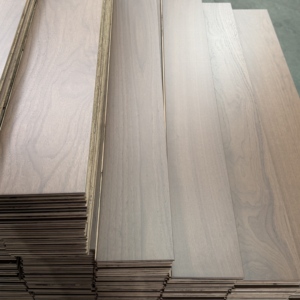 Parquet en <span class=keywords><strong>chêne</strong></span> massif multicouche européen, lames larges, lisses, en <span class=keywords><strong>chêne</strong></span> blanc, pour usine - Product Image 2