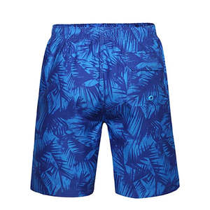 กางเกงชายหาดชายแบบแห้งเร็ว กันลม ระบายอากาศได้ดี ความยาวระดับเข่า พิมพ์ลาย 3 มิติ ลายเรียบ ไซส์ใหญ่ เอวยางยืด สำหรับเล่นน้ำ - Product Image 6