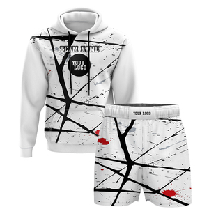 Sweat-shirts personnalisés avec logo brodé 3D, motifs par sublimation, pour le hockey sur glace, 100% coton, respirants, unisexes, pour l'été - Product Image 3