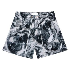 Pantalones cortos de verano con estampado de sublimación de diseño personalizado para mujer - Product Image 1