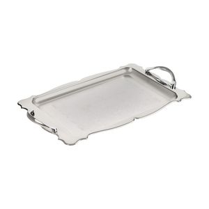 Bandeja de servicio de metal galvanizado personalizada Encanto rústico Decoración interior Acentos para mesa de centro Desayuno Más - Product Image 3