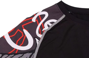 T-shirt de compression personnalisé à séchage rapide, manches longues, UPF 50, rashguard, vêtements de plage, protection solaire, anti-UV, rashguard - Product Image 4