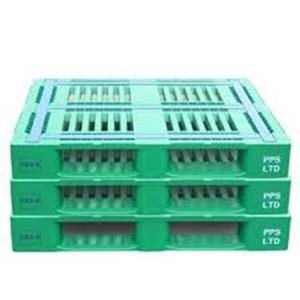 Los mejores precios en palés de plástico de una cara de alta resistencia, entrada de 4 vías, estilo europeo para uso industrial, tipo estantería y hoja deslizante - Product Image 5