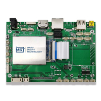 Rockchip kustom UAV Android AI Motherboard komputer papan tunggal Sbc Linux papan Android PCB RK3399 RK3568 RK3288 RK3566