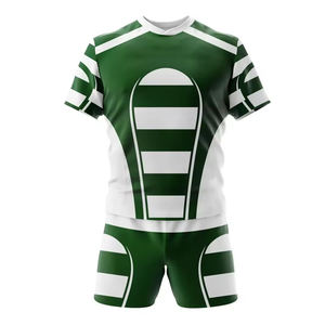 Ropa de rugby 2025 Uniforme de rugby de último diseño Ropa deportiva personalizada Diseño OEM Uniforme de rugby de etiqueta privada - Product Image 1