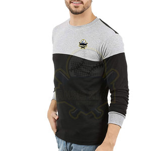 เสื้อแขนยาวสำหรับผู้ชายผ้าโพลีเอสเตอร์/ ผ้าฝ้ายแห้งเร็วปรับแต่งได้ - Product Image 5