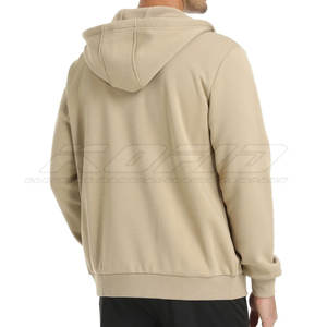 Sudadera con capucha para hombre con cremallera completa, ligera, informal, para deporte y estilo urbano - Product Image 2