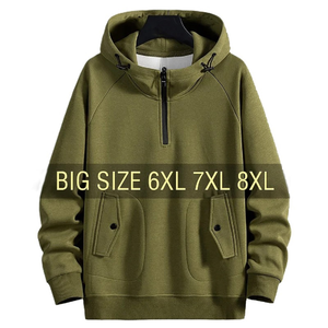 Sudadera con capucha estampada de algodón con logotipo personalizado de Terry francés, sudaderas lisas de gran tamaño en blanco, sudaderas con capucha Unisex estampadas para hombre - Product Image 2