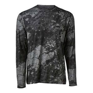 เสื้อเจอร์ซีย์ผ้าโพลีเอสเตอร์ผ้าสแปนเด็กซ์ไซส์ใหญ่พิเศษแบบ100% ออกแบบได้ตามต้องการชุดกีฬาแบบระบายอากาศสำหรับใส่ไปแข่งขันล่าสัตว์สีพื้น - Product Image 5