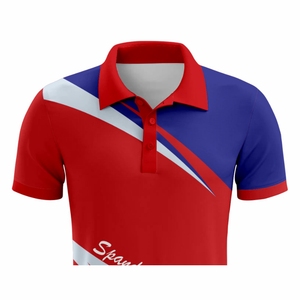 Hommes tricotés personnalisés pour polos pour affaires et à usage promotionnel Commandes en gros avec motif imprimé - Product Image 3