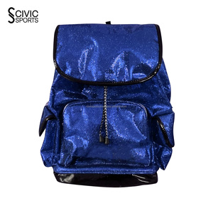 Sac à dos de cheerleading à paillettes, logo brodé personnalisé avec des pierres, noms et couleurs personnalisés pour le sac de cheerleading - Product Image 4