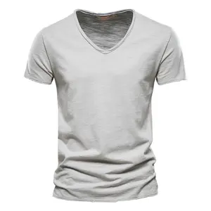 Vêtements de mode sur mesure pour hommes, 100% coton, 240 g/m², taille plus, jersey de qualité supérieure, coupe ample, épaules tombantes - Product Image 5