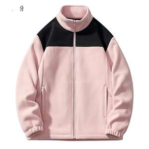 Chaqueta de invierno de lana cálida de alta calidad Nuevo diseño Cremallera Chaquetas de lana polar ligeras a prueba de viento - Product Image 3