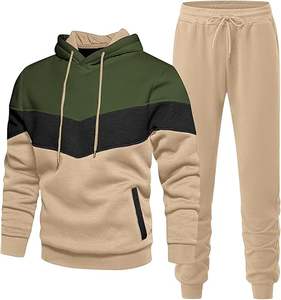 Conjunto Deportivo de Invierno para Hombre, Talla Grande, Estampado, 100% Algodón, Alta Calidad, Transpirable, Ligero, MOQ Bajo, Marca Privada - Product Image 1