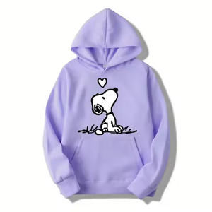 Sudadera con Capucha de Invierno de Diseño Nuevo y Alta Calidad OEM para Mujer y Hombre, Sudadera Informal para Parejas, Transpirable, Lisa, Teñida, Personalizada - Product Image 1