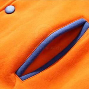 Veste de Baseball Homme Grande Taille en Gros – Qualité Supérieure, Écologique, Respirante, Coton/Laine, Logo Personnalisable sur le Devant, Idéale pour l'Extérieur - Product Image 4