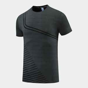 Nouveau T-shirt athlétique à manches courtes pour homme de haute qualité en tissu peigné à séchage rapide, grandes tailles - Product Image 4