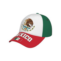 Venezuela Guatemala Nicaragua Mexique Drapeau Casquette de Baseball Personnalisé 3D Impression Complète Adulte Unisexe Réglable Chapeau Football Casquettes Patriotiques