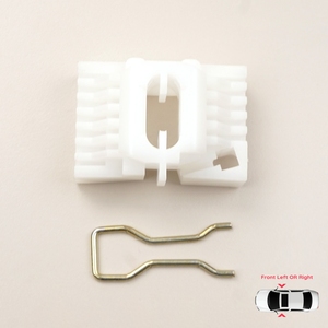 Clips de reparación de regulador de ventana BWR746 un frente para Plymouth Voyager Town & Country Dodge Caravan Grand Minivan CH1351112 CH1350112 - Product Image 1