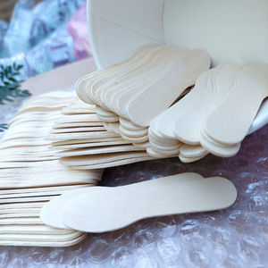 Cuillère en bois jetable/100% sans taxe - Product Image 2