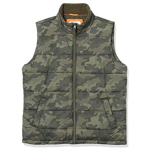 Chaleco Acolchado de Diseño Camuflado, Hecho a Medida, de Alta Calidad, Único y Moderno, Ropa para Hombre, con Cierre de Cremallera Impermeable de Poliéster - Product Image 5