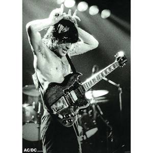 Póster moderno de AC/DC de Angus Young para decoración de pared - Product Image 1