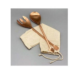 Serveur de salade de luxe pour servir la salade, nouveau Design de couverts, nouveaux couverts en métal, cuillère et fourchette, Offre Spéciale - Product Image 4