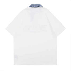 Camiseta de 100% algodón de gran tamaño para hombre Camiseta al por mayor de método de impresión digital impresa personalizada de alta calidad - Product Image 2