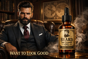 Natural Organic Beard Growth <b>Oil</b> for Men-Thick Heavy Beard Moisturizing Nourishing 30ml Customizable Volume OEM/ODM/Private - Product Image 2