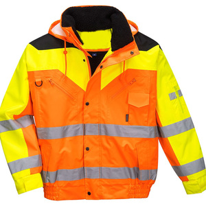 Customized Logo Premium Quality Nylon <b>Working</b> Wear Jackets Latest Design <b>Waterproof</b> Plus Size Premium Quality Nylon Safety - Product Image 5