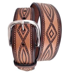 Men's Hand Carved Rope Design Embossed Genuine Western <b>Leather</b> <b>Tooling</b> <b>Belt</b> for Men & Women in All Custom Sizes and Best Price - Product Image 4