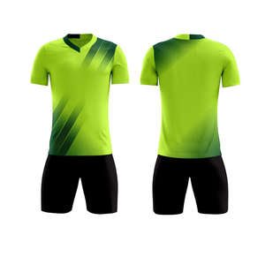 Maillot de football pour hommes 2024, ensemble de vêtements de football sublimé pour adultes avec couleur et logo personnalisés, short de football inclus - Product Image 4
