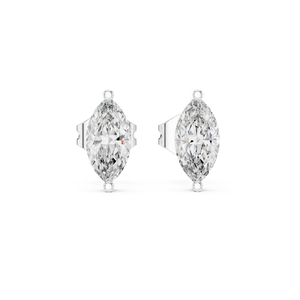 Pendientes de diamantes de corte Marquesa de 0,10 CT para mujer, joyería fina de lujo, proveedores mayoristas minoristas - Product Image 4