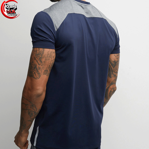 T-shirts de sport personnalisés pour hommes à col rond, en tissu toile écologique respirant et à séchage rapide, pour le sport et les exercices en salle de sport - Product Image 2